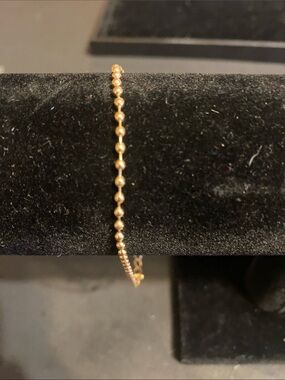 Fashion Jewelry Gold Bead Chain Bracelet
